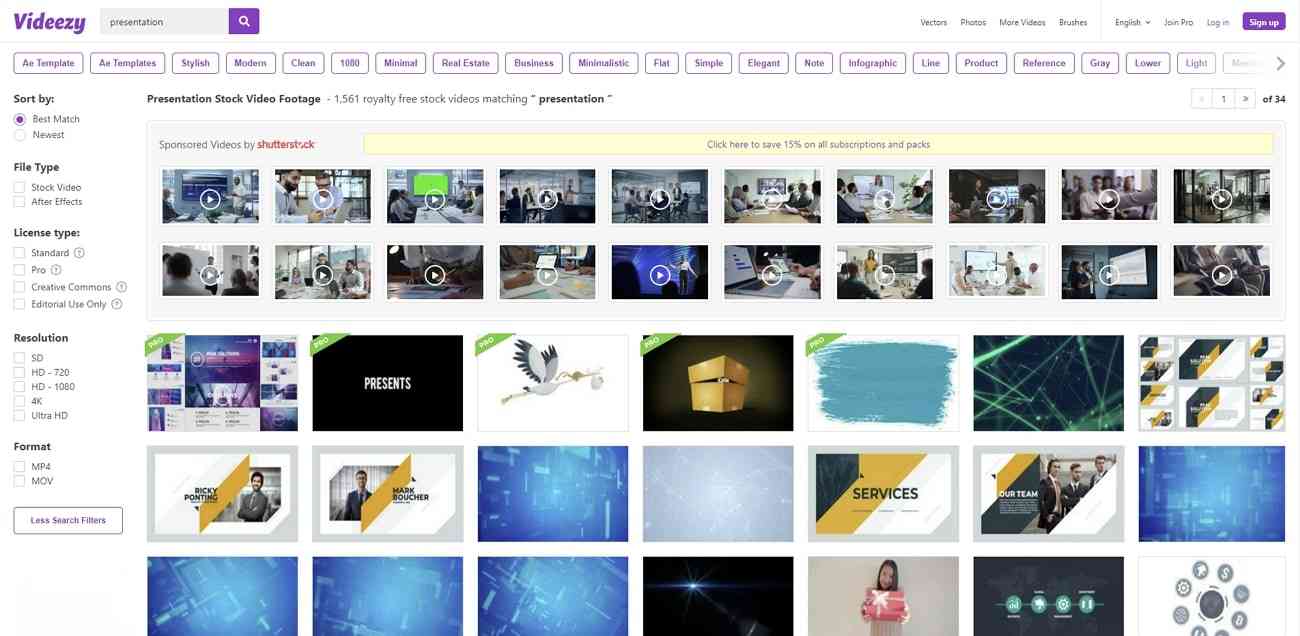 videezy presentation background sites