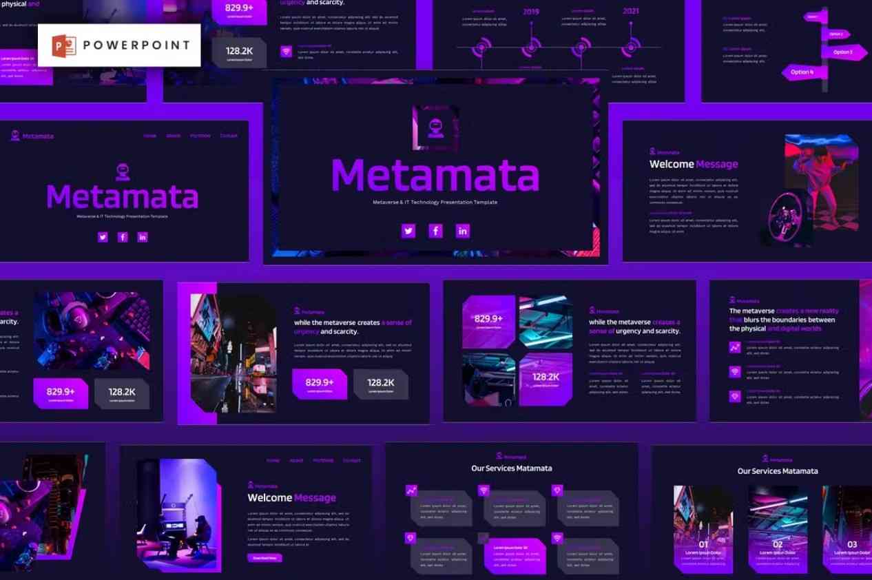 Envato elements technology template