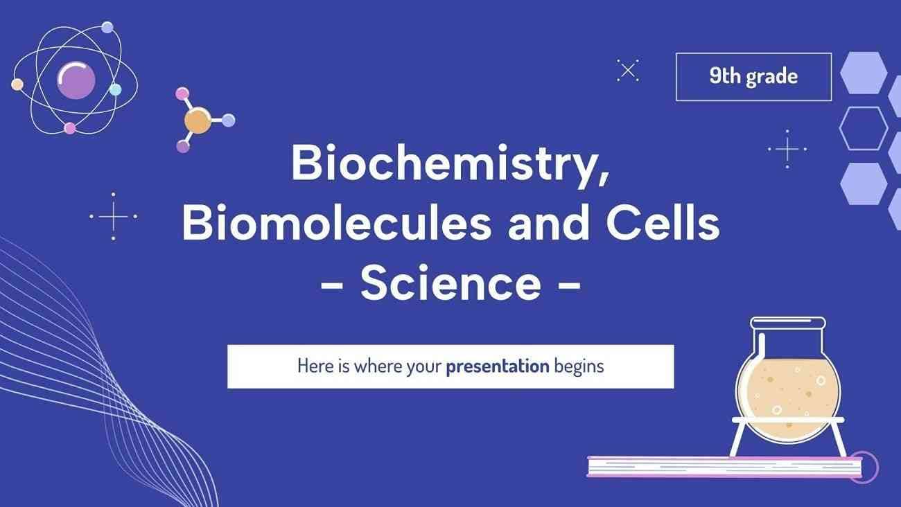 biochemistry biomolecules chemistry template