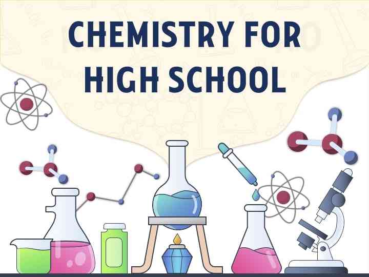 chemistry for high school template