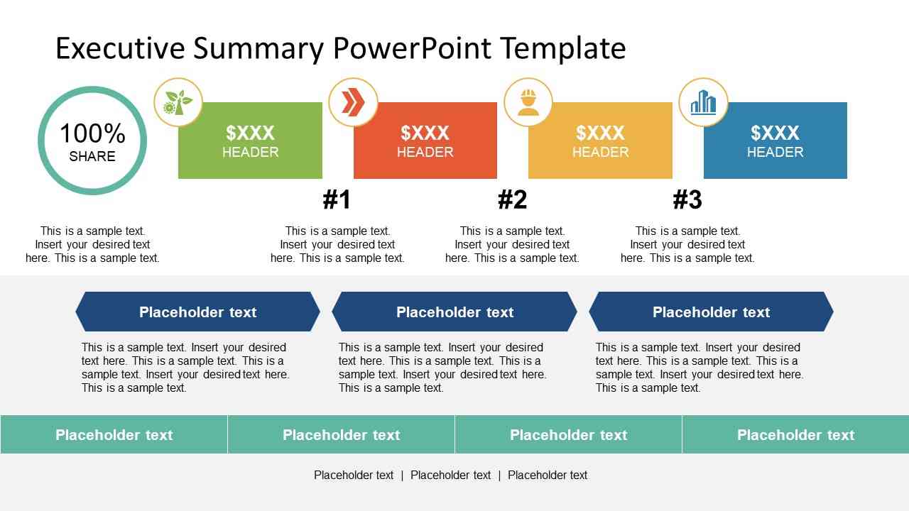 powerpoint template executive summary ppt