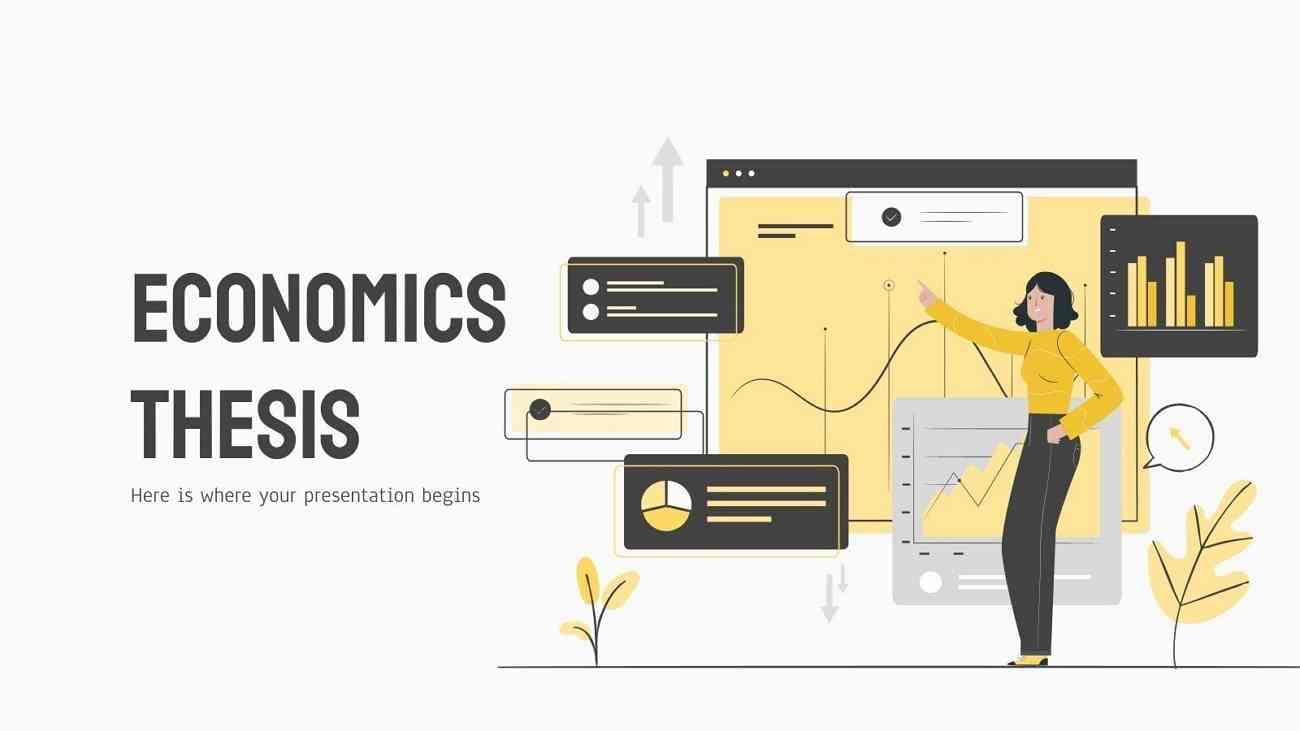 economic thesis presentation template