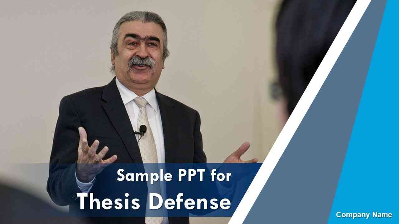 sample ppt for thesis defense template