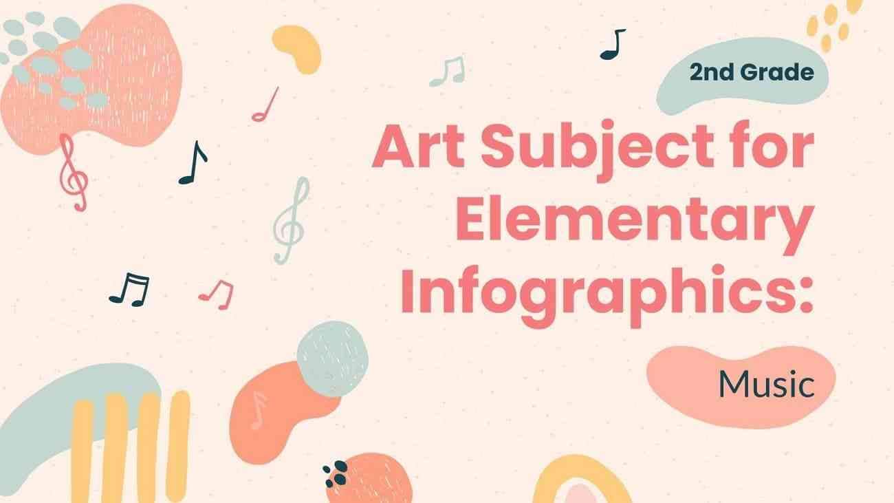 art subject for elementary infographics presentation