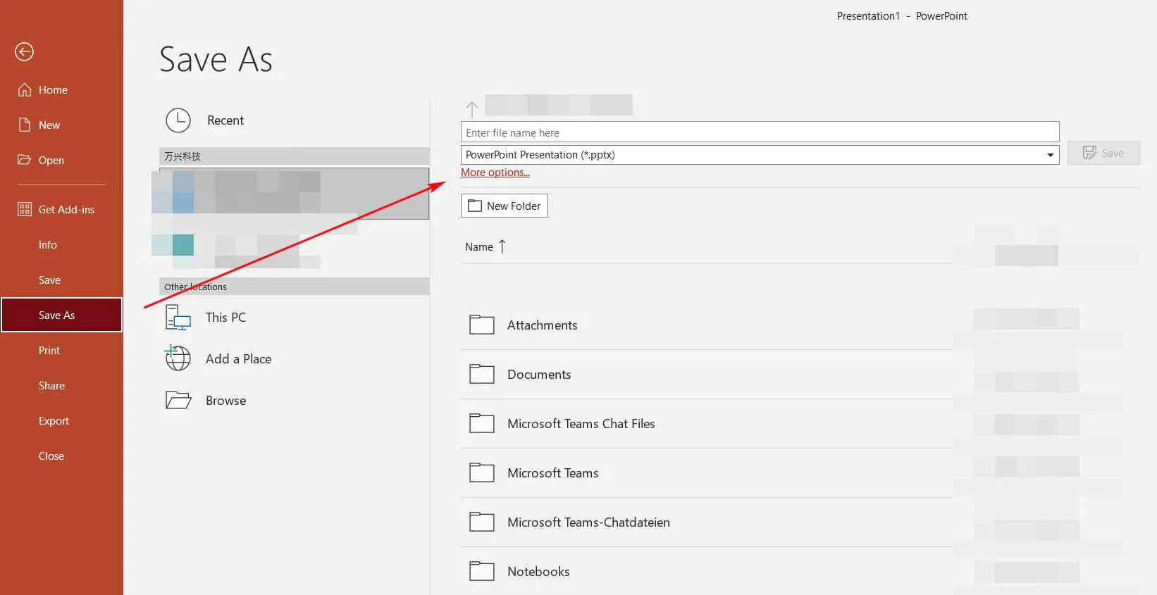 save your powerpoint