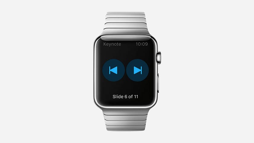 control presentation with apple watch