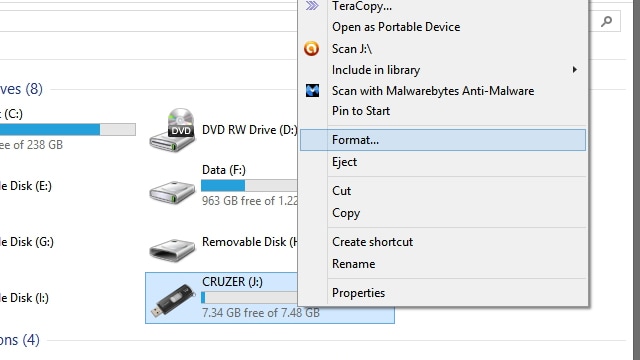 comment formater un disque dur externe ?