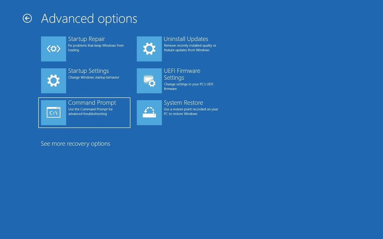 open command prompt
