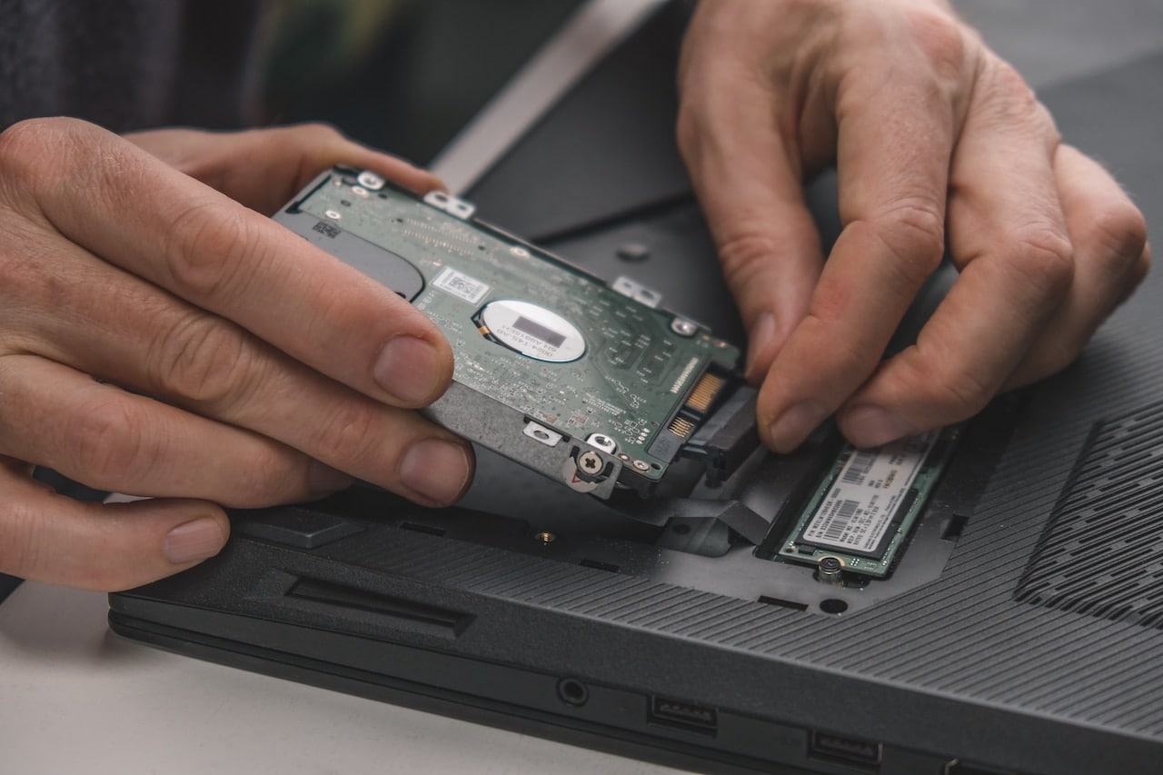 remove hard drive
