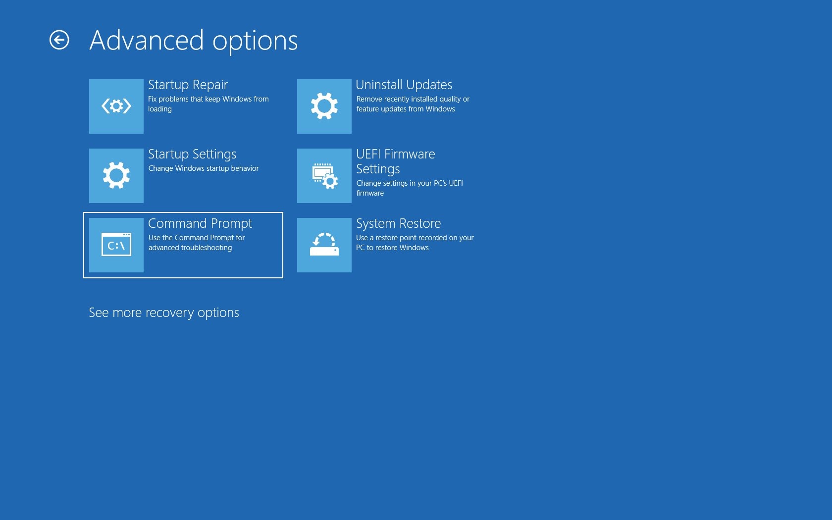 open command prompt