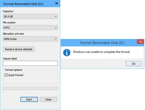 format usb flash drive