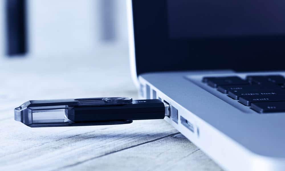 use different usb port