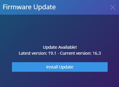 update firmware dashcam
