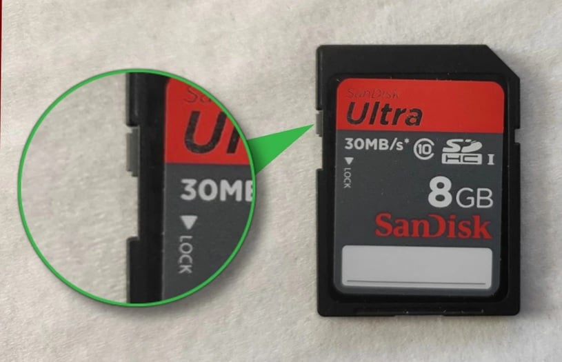 sd card write protection