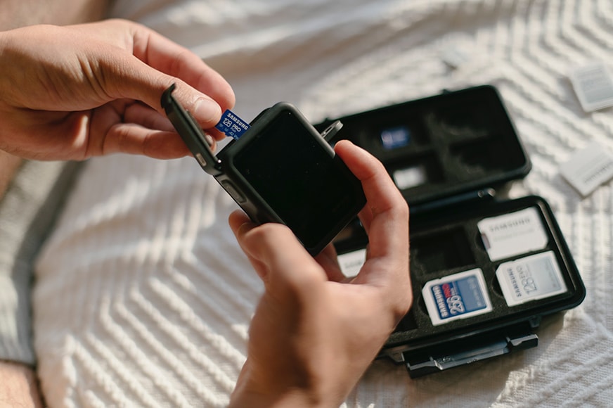 gopro camera sd card