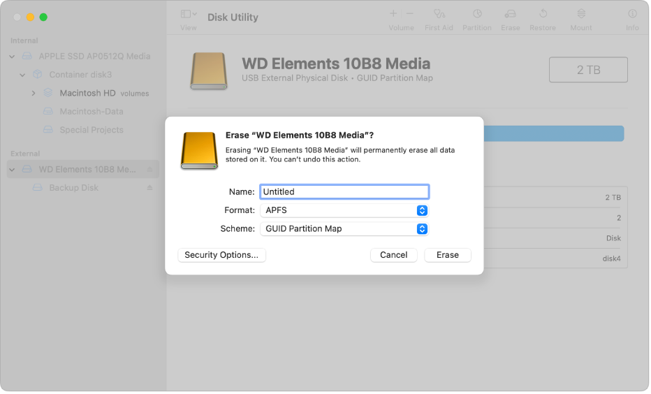 format disk macos