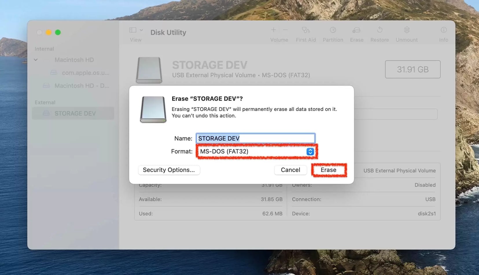 unetbootin format usb drive