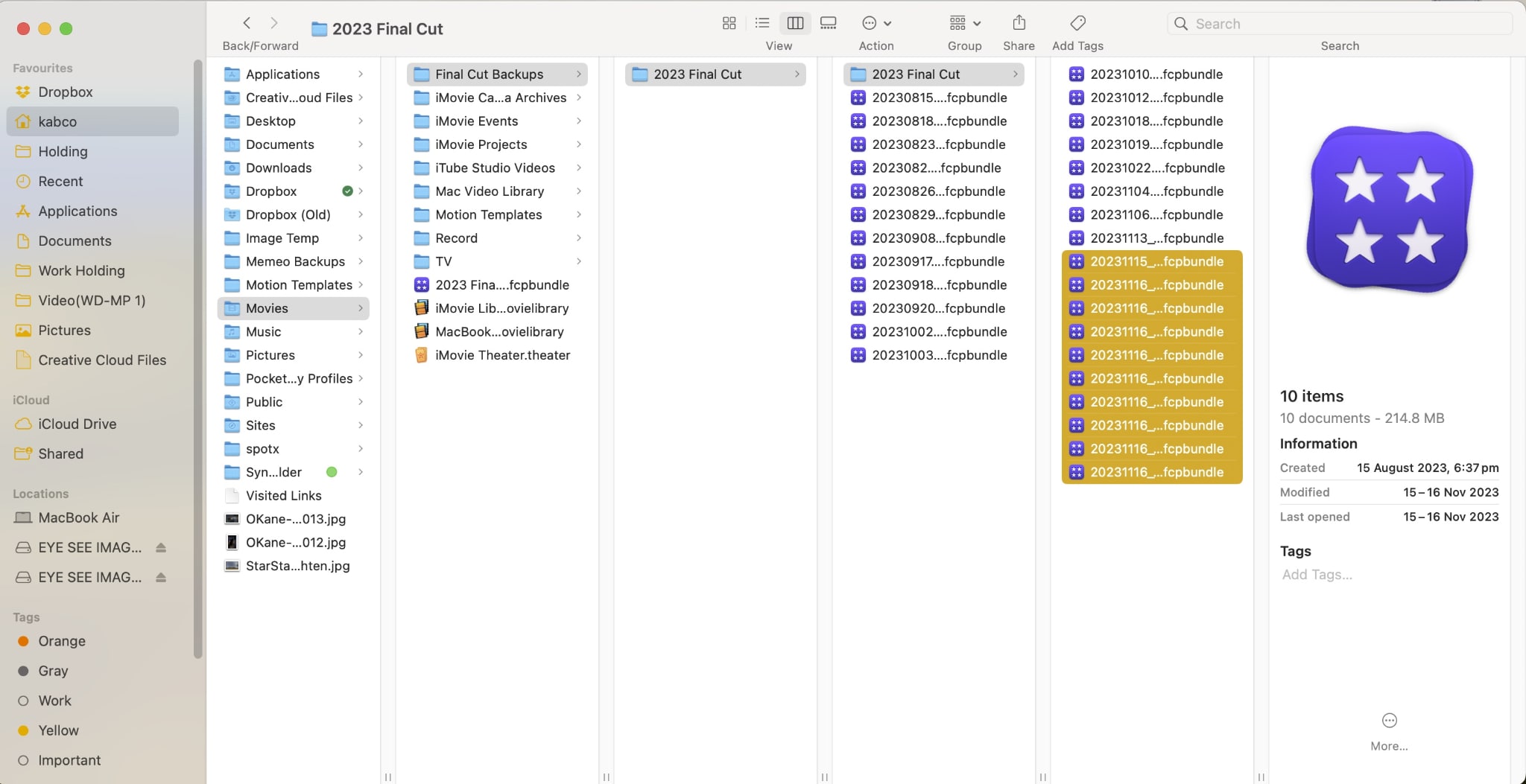 restore from library mac
