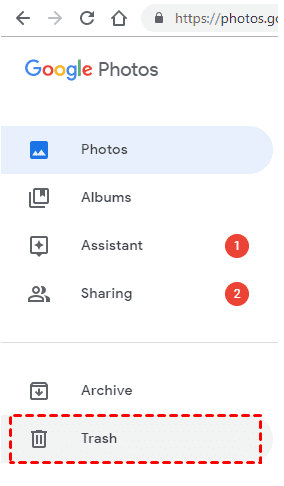 restore from google photos app