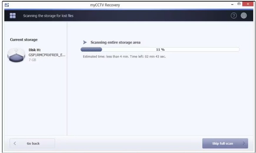 scanning process