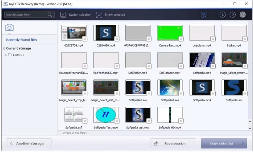 preview and save files