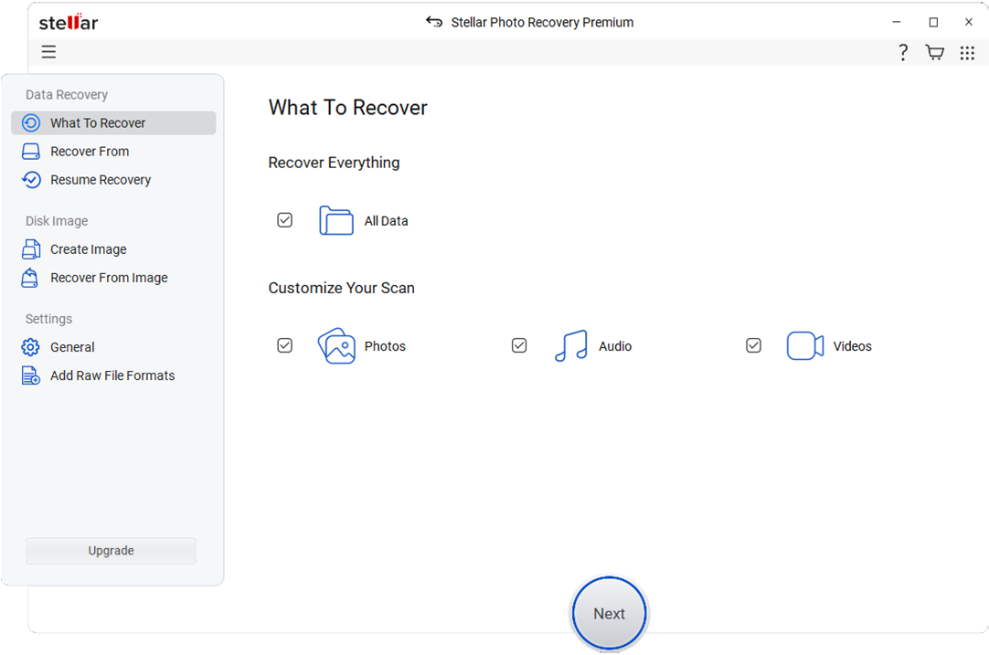 stellar ai video recovery tool