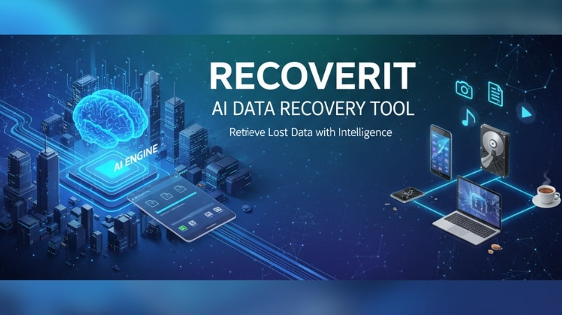 recoverit best ai data recovery tool