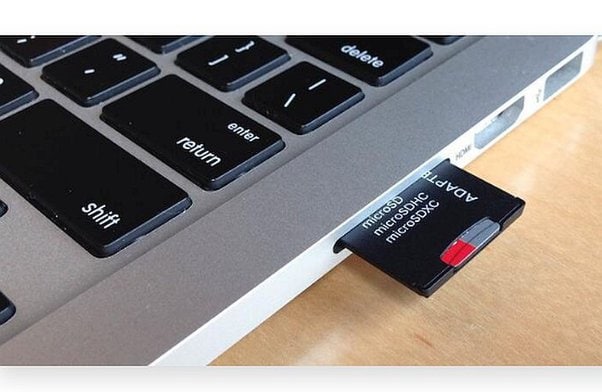 check the sd card