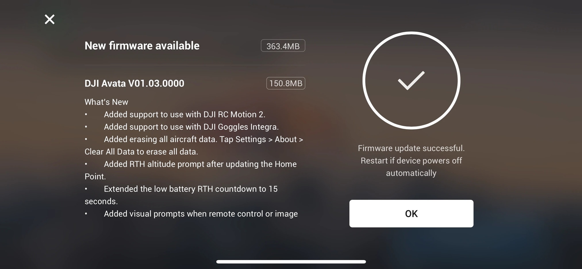 update firmware drone