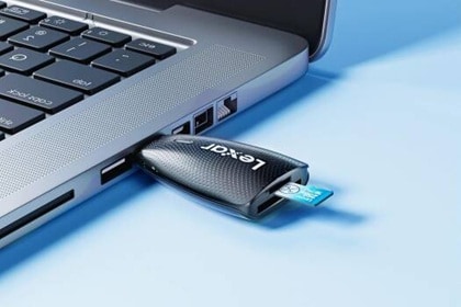 connect drone sd card to pc