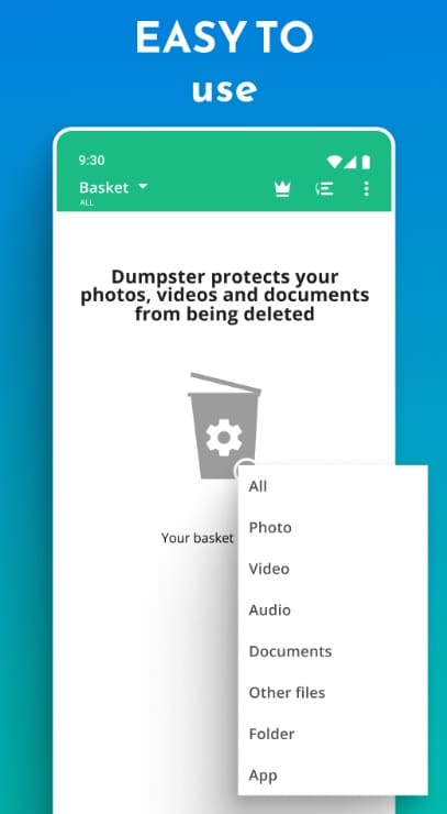 dumpster app ease of use