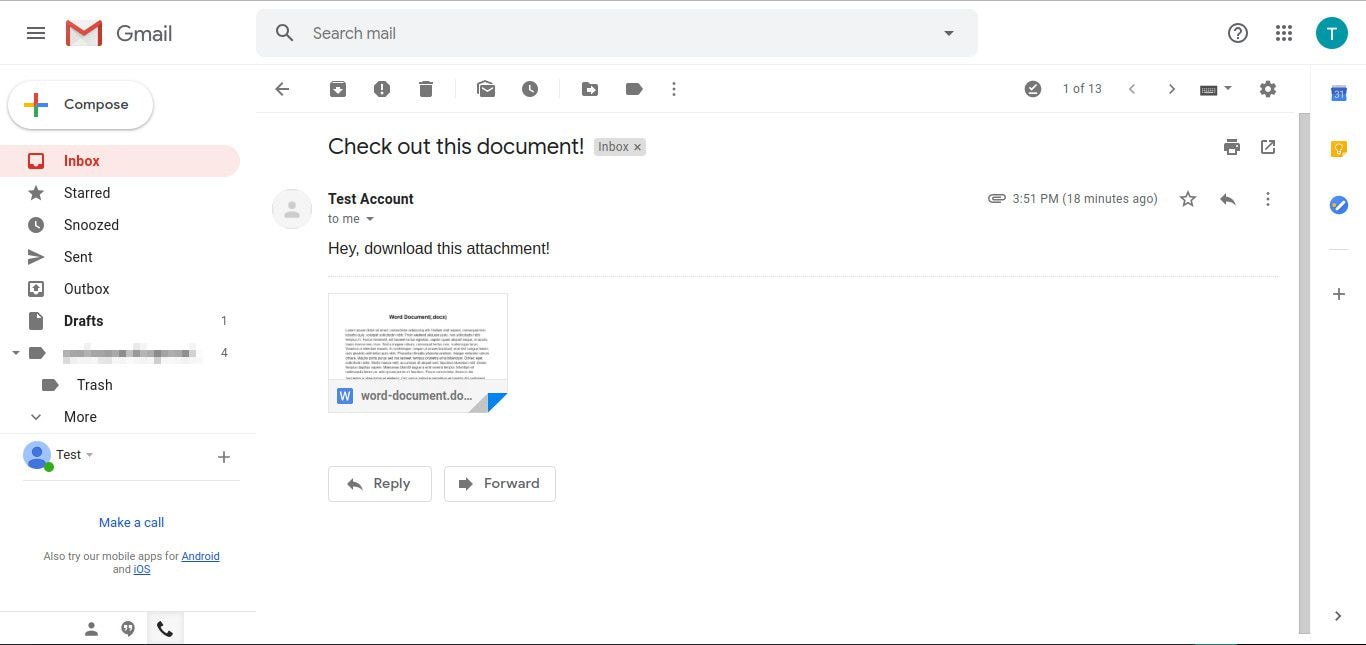 restore deleted videos from attachments