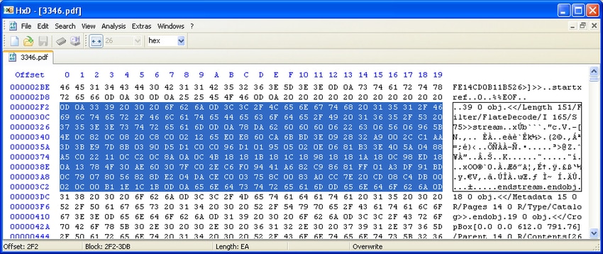 use hex editor change image header