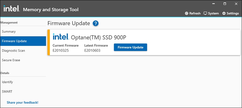 update ssd drivers from website