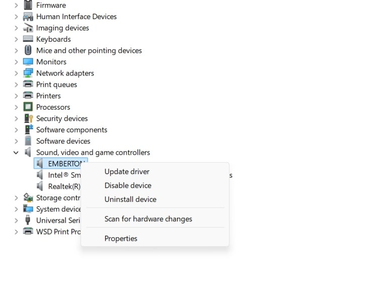 update audio drivers windows pc