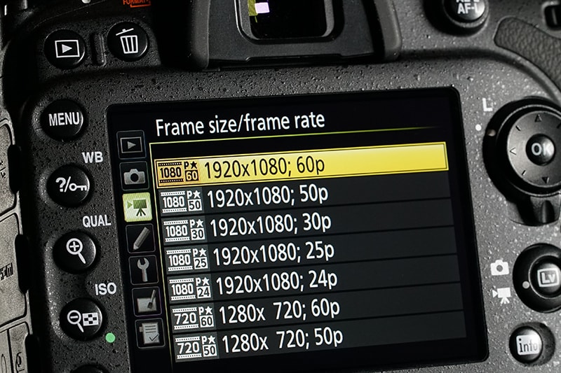 lower the frame rate in settings