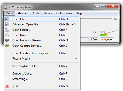 open asx file with vlc media player