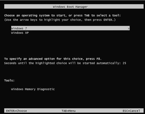 windows boot manager