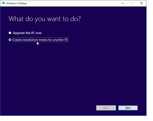 re install windows 10