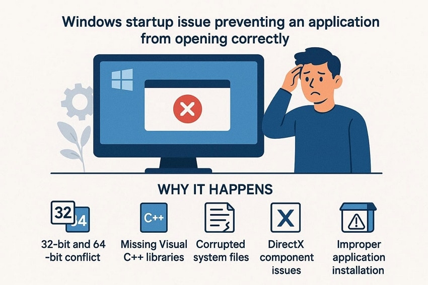 why 0xc000007b error occur