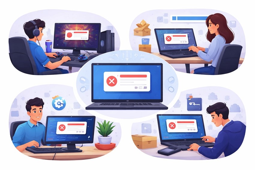 common scenarios where this error appears