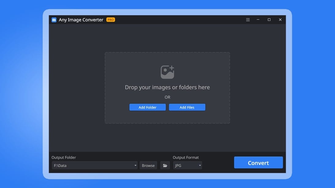 add files to raw image converter