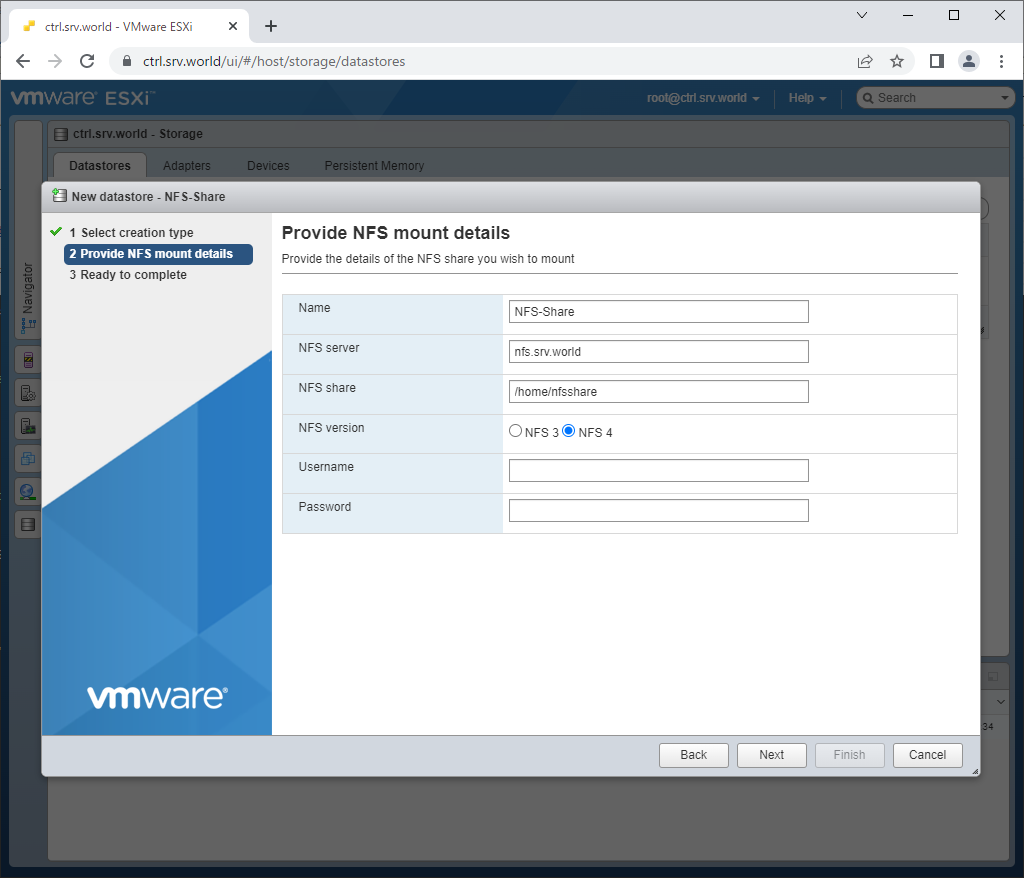 review details click finish