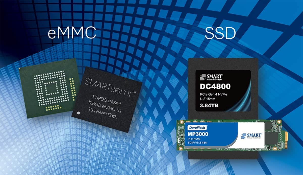 emmc nand flash memory