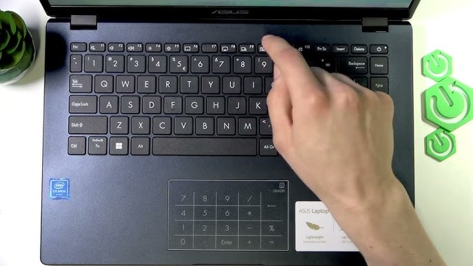 asus laptop press f12 key