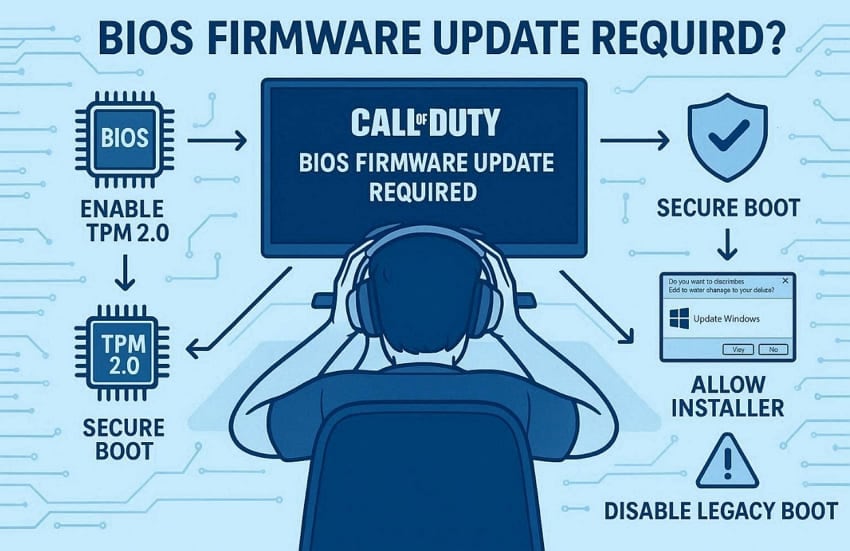 reasons behind cod bios update
