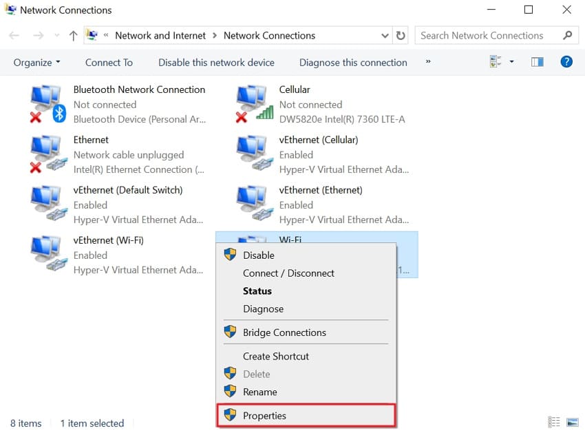 open internet properties