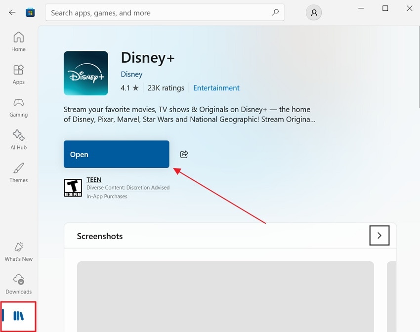 update disney plus app
