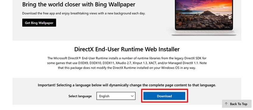 download directx