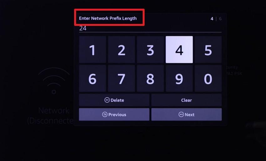 add network length